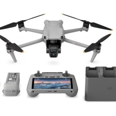 DJI Air 3 Fly More Combo (DJI RC 2) – Dobbel kamerakraft med 4K HDR og 46 minutters flytid