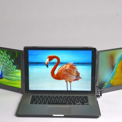 Bærbar Dobbel Skjerm til Laptop Z80A – 15,6″ Full HD 1080p LCD Skjerm